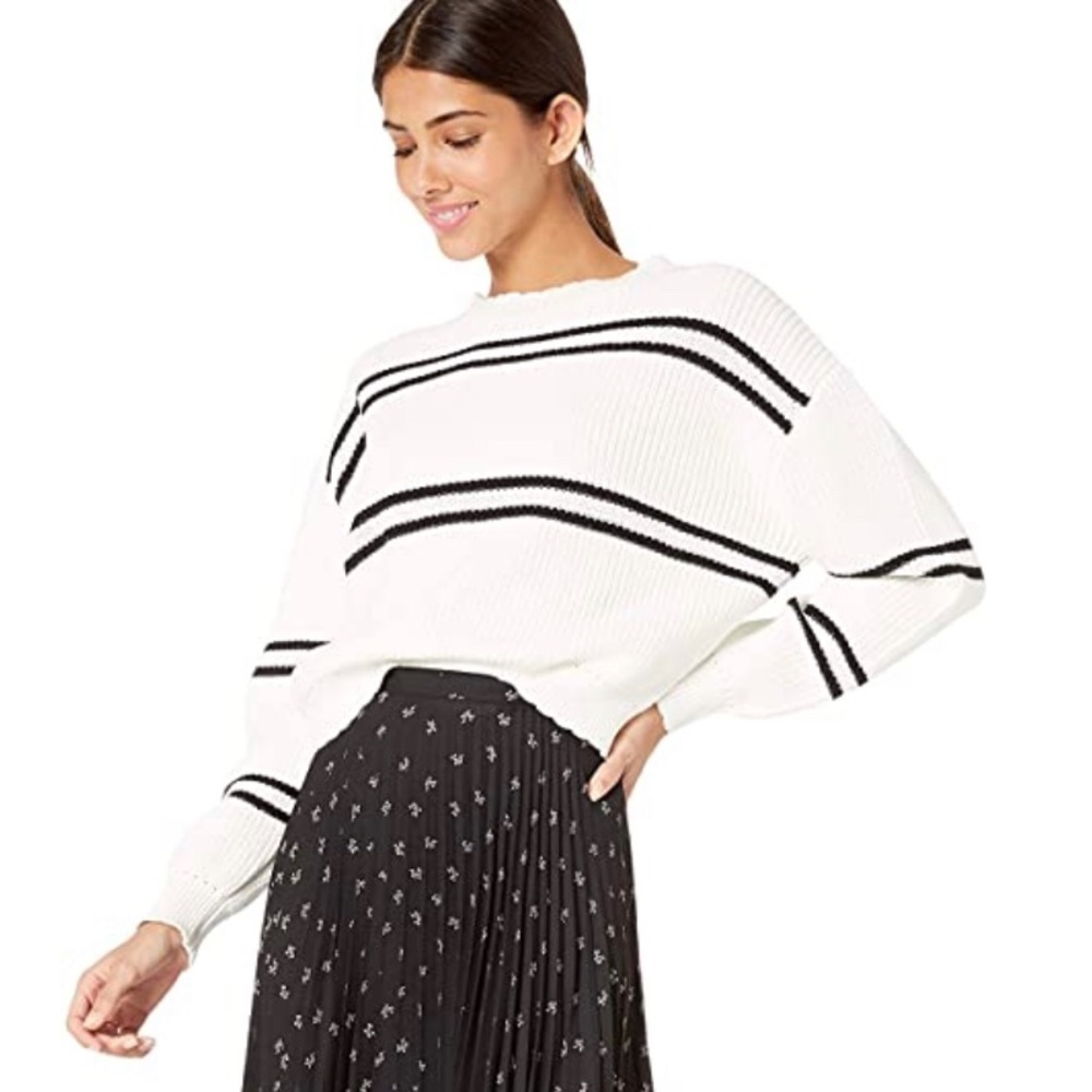 Parker Shania Striped Sweater Sz Small NWT!